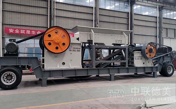 移動(dòng)式建筑垃圾破碎機(jī)