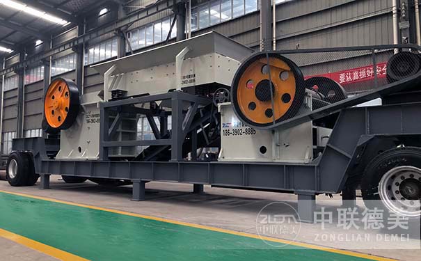 移動(dòng)式建筑垃圾破碎機(jī)