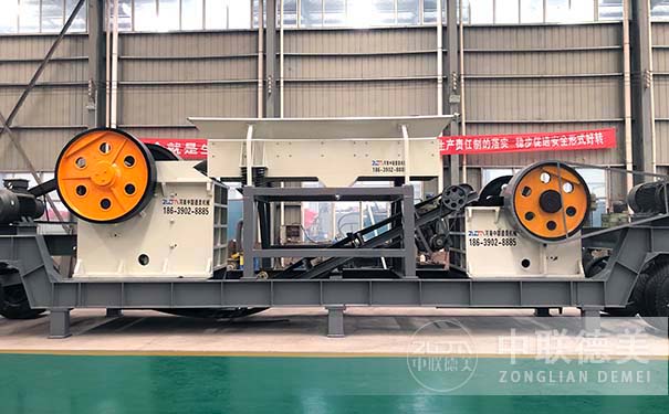 移動(dòng)式建筑垃圾破碎機(jī)